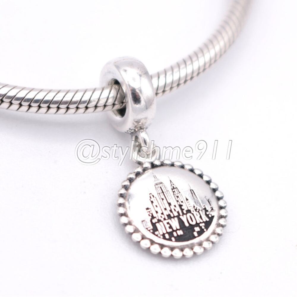 Authentic PANDORA New York City Dangle Charm - USB791169-G051 - Picture 2 of 12